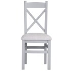 Modern Grey Dining Room Chairs - Image 4