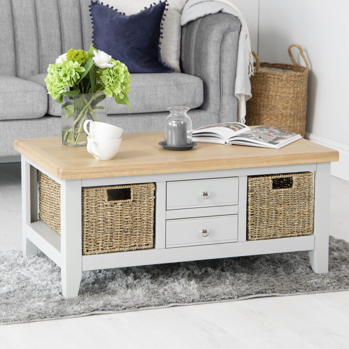 Grey Coffee Table Example