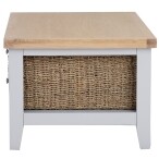 Modern Grey Coffee Table with Convenient Storage Solution - Image 8