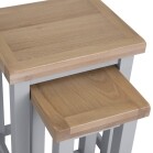 Modern Grey Nesting Tables Set - Stylish Space-Saving Furniture - Image 6