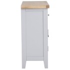 Compact Small Grey Sideboard with Stylish Storage Solution - Image 8