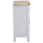 Compact Small Grey Sideboard with Stylish Storage Solution - Image 8