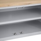 Stylish Grey and Oak TV Unit - Perfect for Modern Living Rooms - Image 4