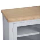 Stylish Grey and Oak TV Unit - Perfect for Modern Living Rooms - Image 5
