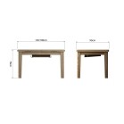 1.3m Butterfly Extending Table - Image 9