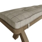 2.0m Cross Leg Bench - Image 6