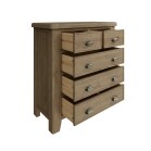 Stylish 2 Over 3 Chest of Drawers - Image 3