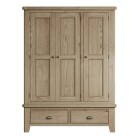 Stylish 3-Door Wardrobe - Image 5