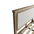 Double Bed with Fabric Headboard - Image 4