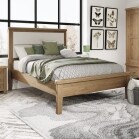 Double Bed with Fabric Headboard - Image 2