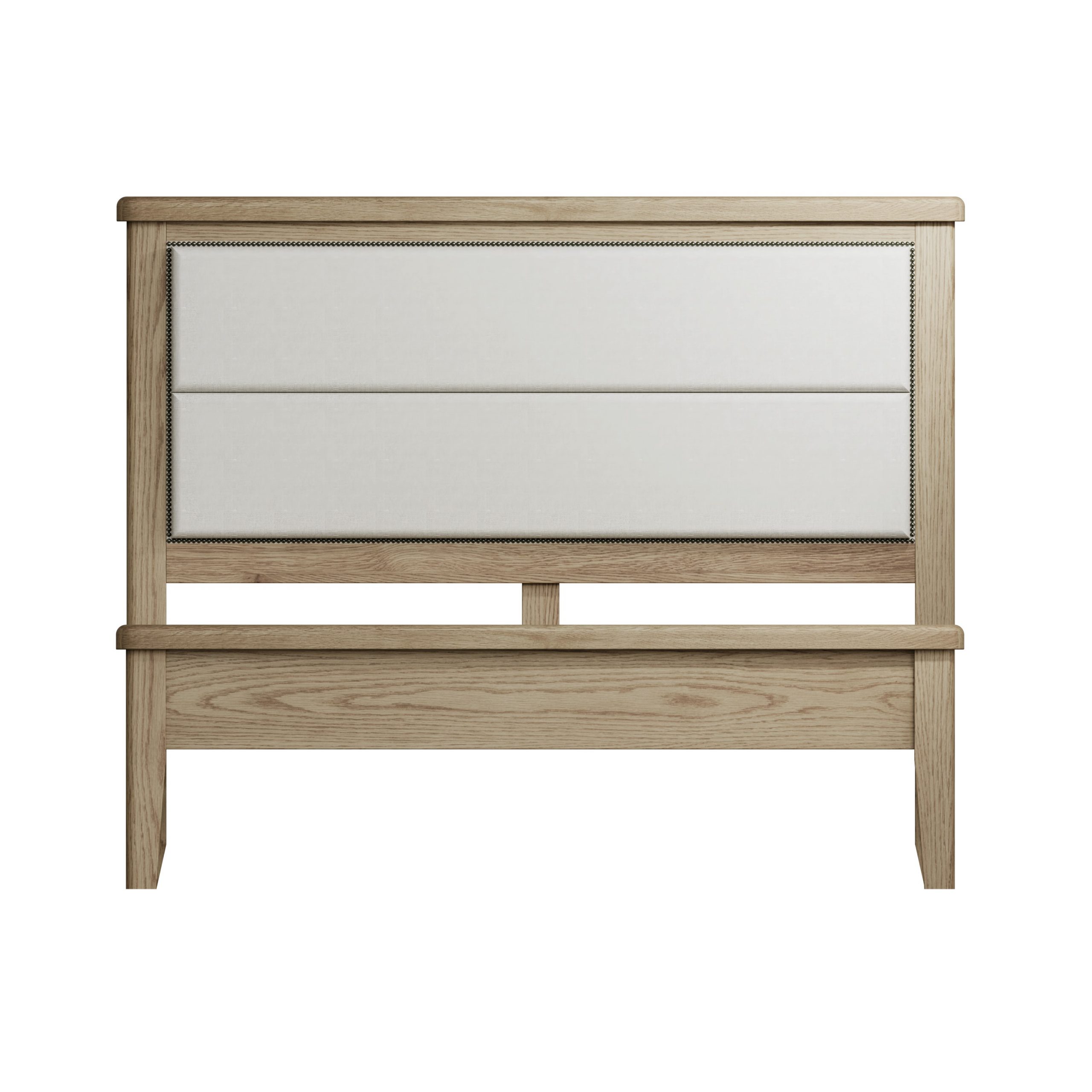 King Size Bed with Fabric Headboard - Image 7