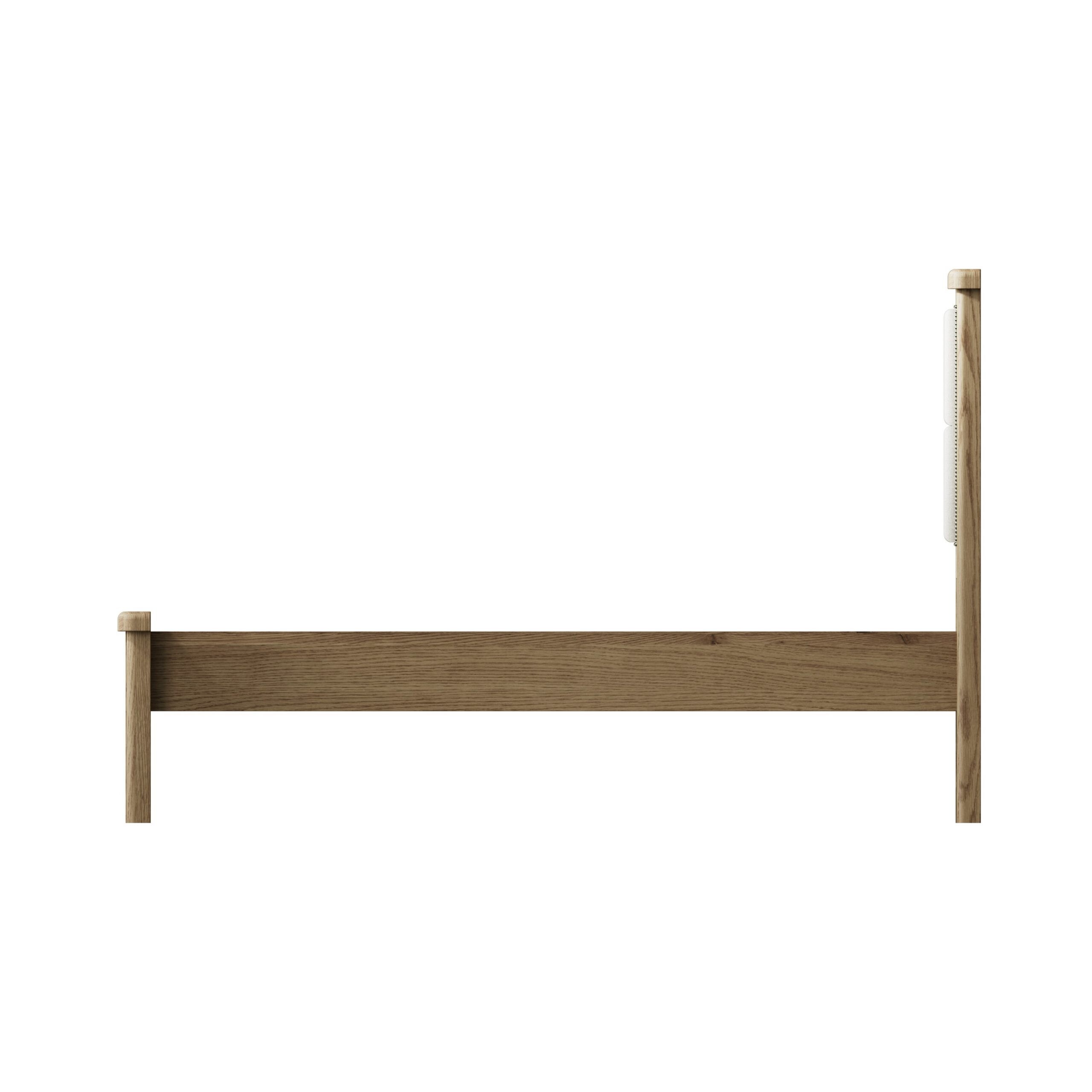 King Size Bed with Fabric Headboard - Image 6