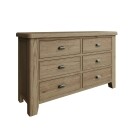 Stylish 6 Drawer Chest - Image 2