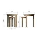 Round Nest of 2 Table - Image 7