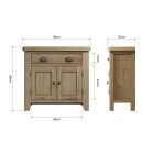 1 Drawer 2 Door Sideboard - Image 10