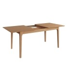 1.6m Butterfly Extending Light Oak Tables - Image 7