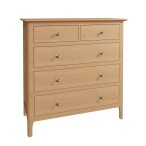 Light Oak Chest Drawers - Spacious Storage Solution - Image 2