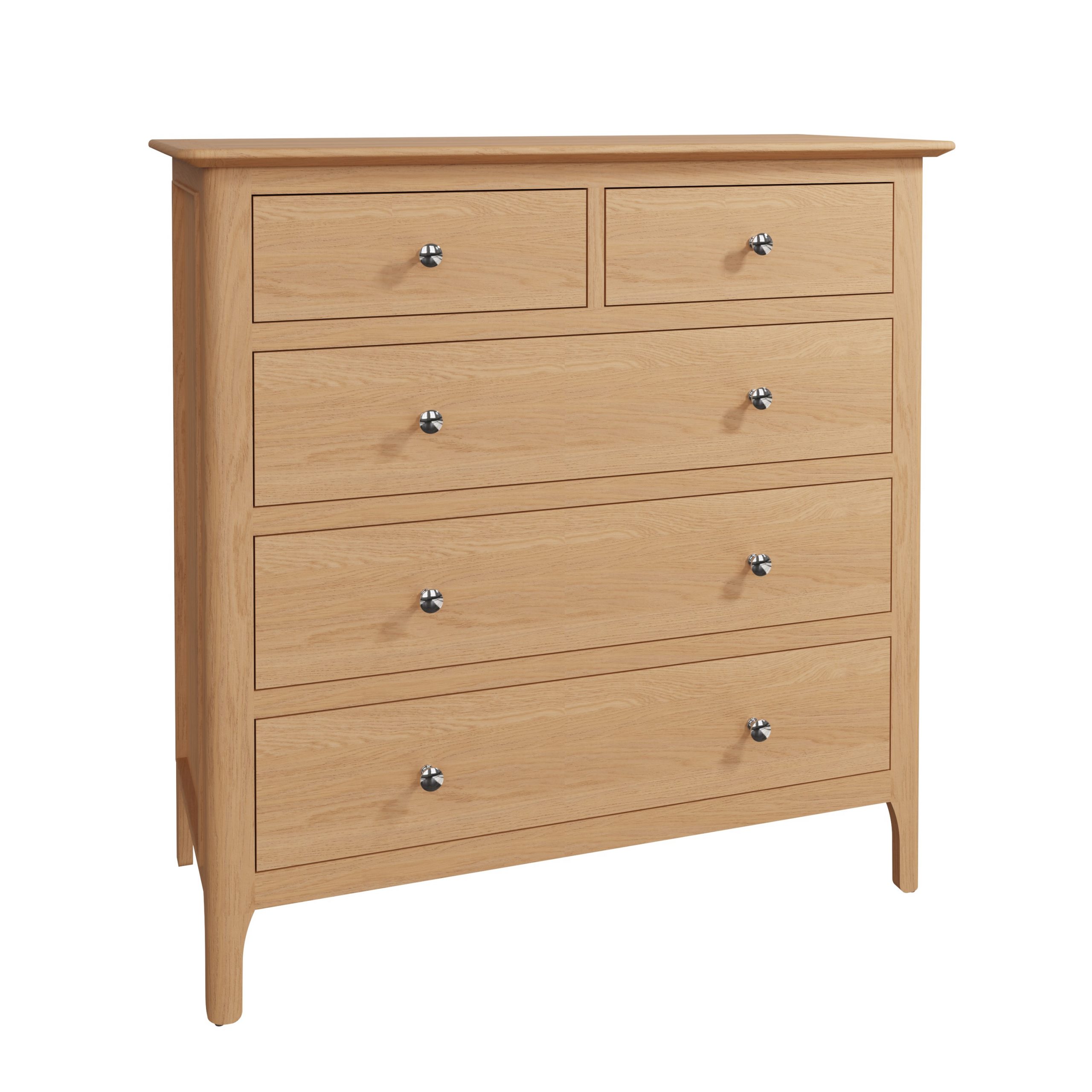 Light Oak Chest Drawers - Spacious Storage Solution - Image 2