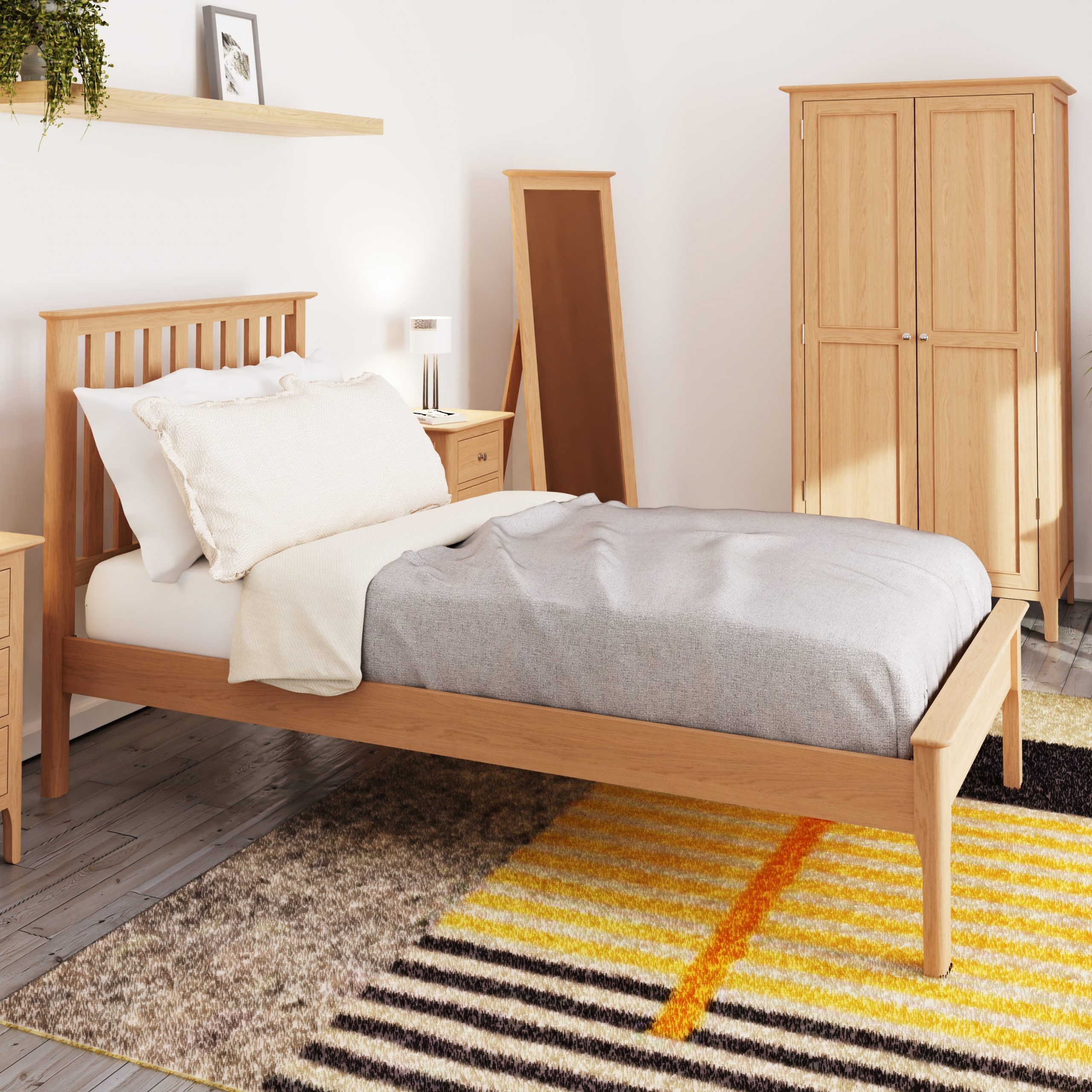 Light Oak Bed Frames