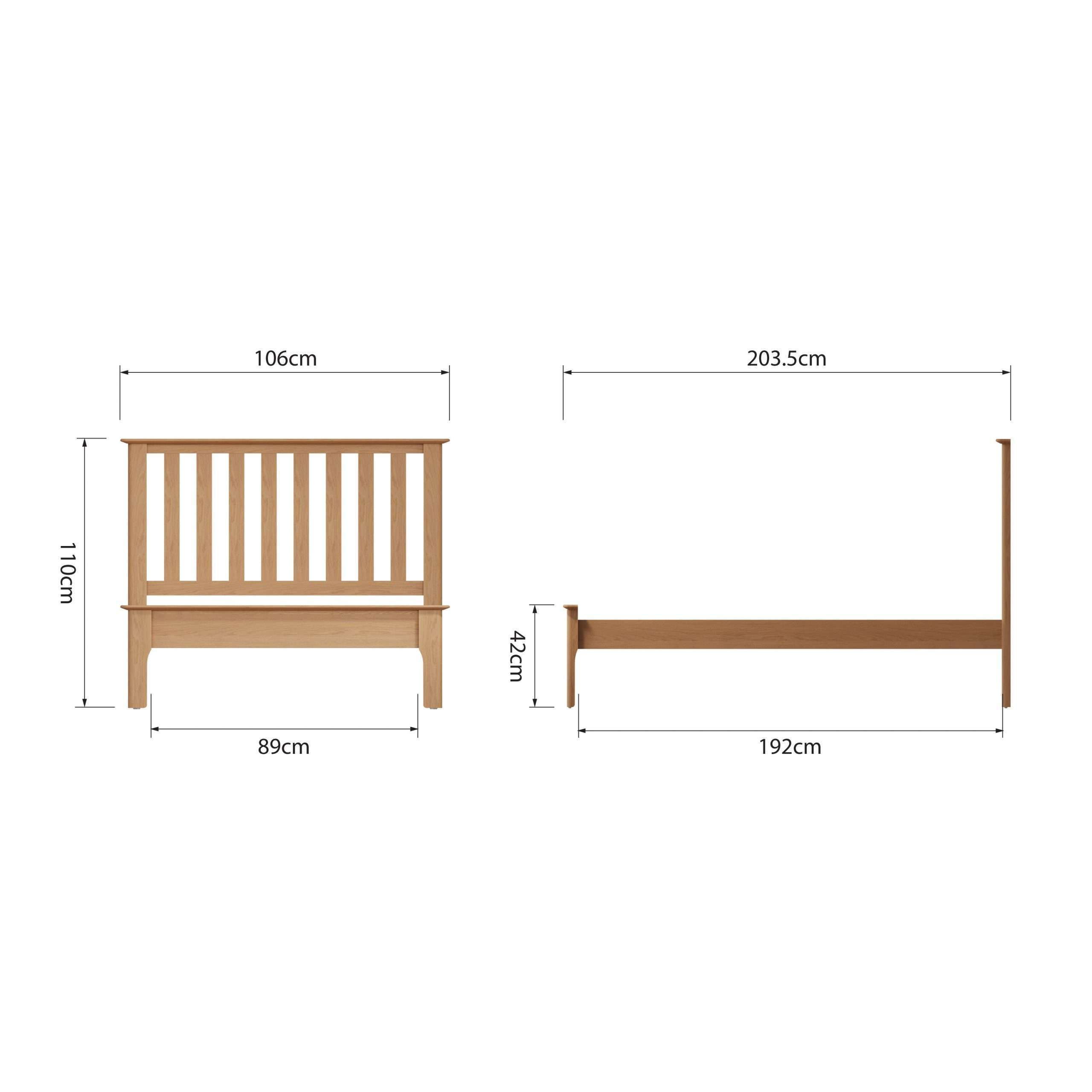 3'0 Slatted Bed - Image 7
