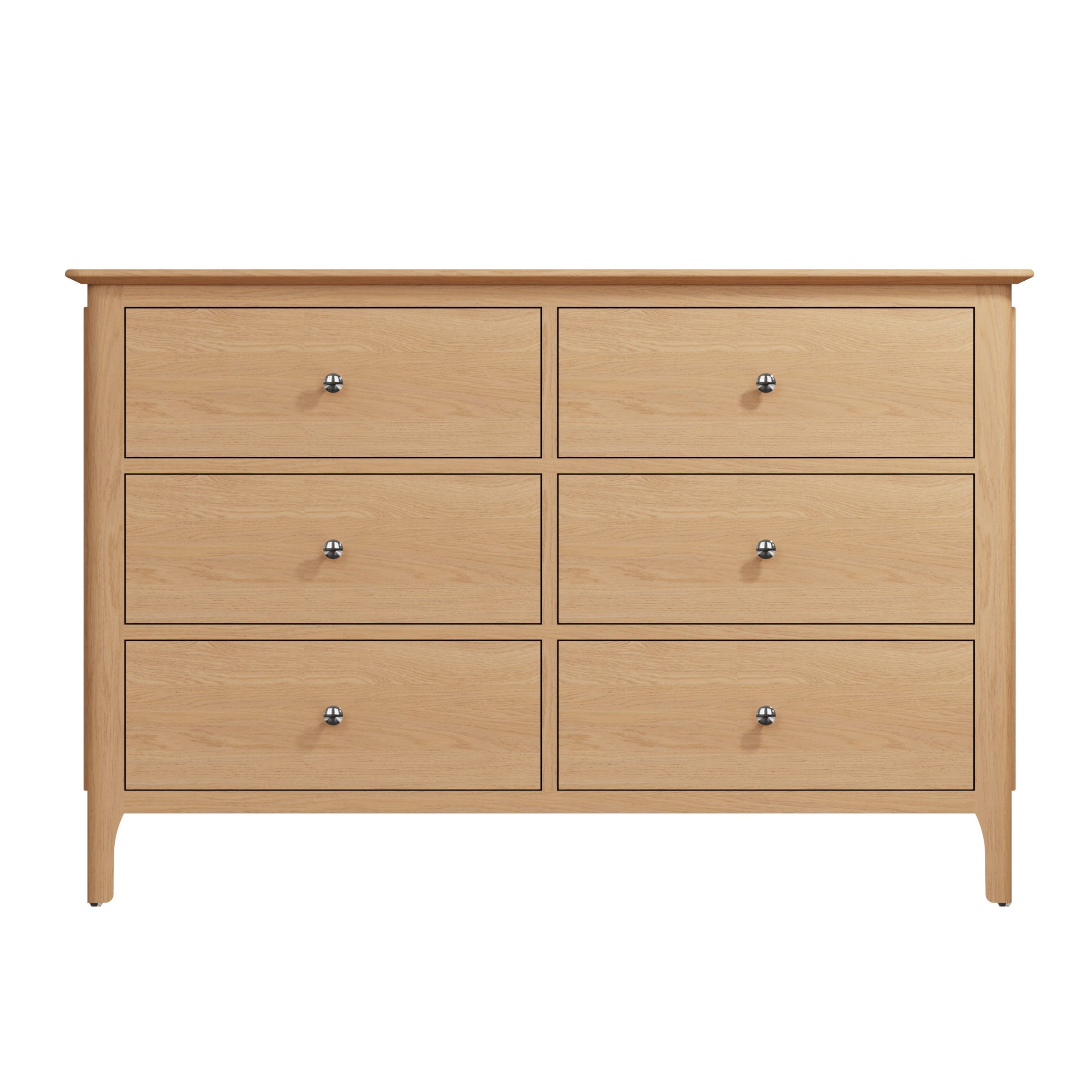 Large Oak Chest of Drawers - Spacious Storage Solution - Image 4