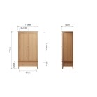 Sleek Oak Wardrobes with Drawers - Organize in Style! - Image 9