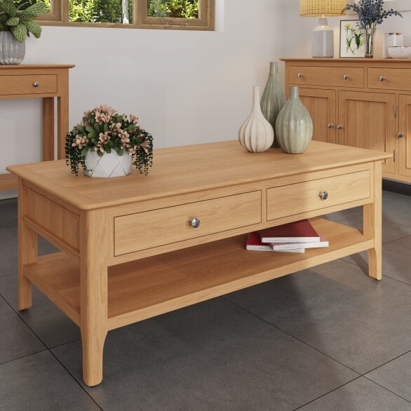 light oak coffee tables