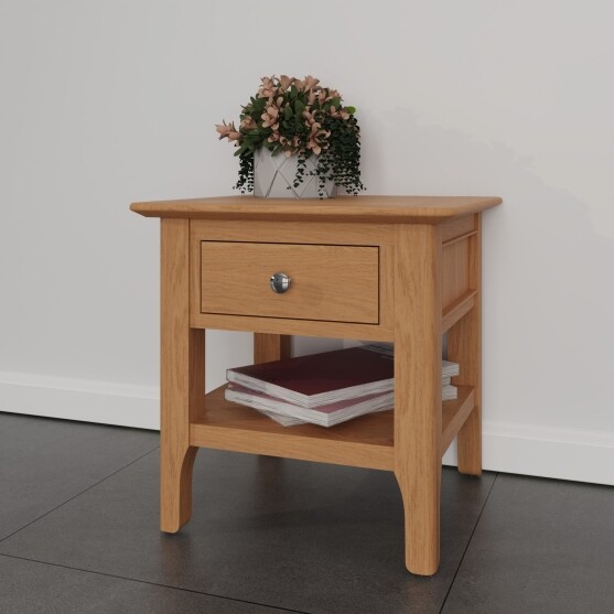 Light Oak Lamp Tables