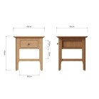 Modern Light Oak Lamp Tables | Stylish and Functional Furniture - Image 9