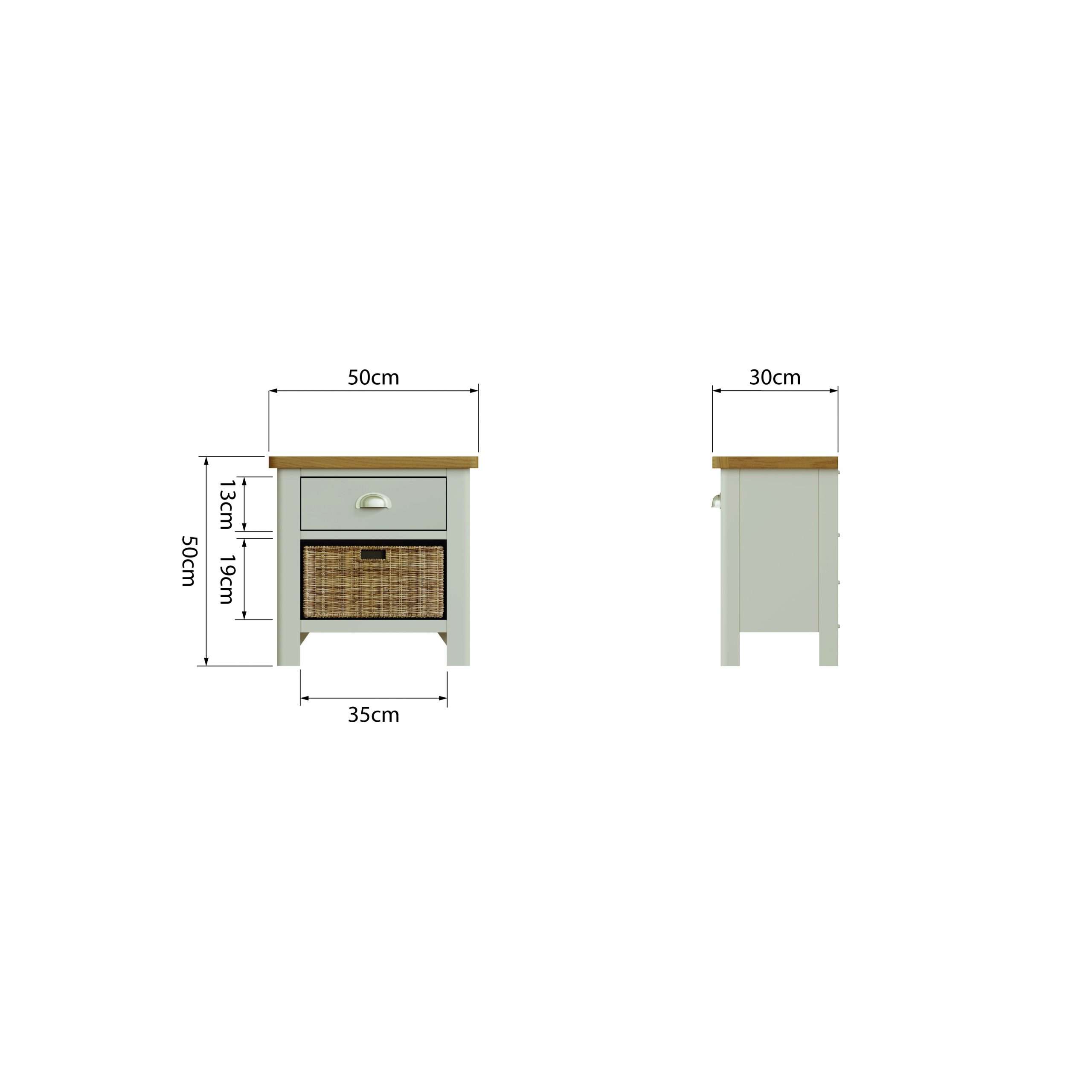 1 Drawer 1 Basket Cabinet - Image 10