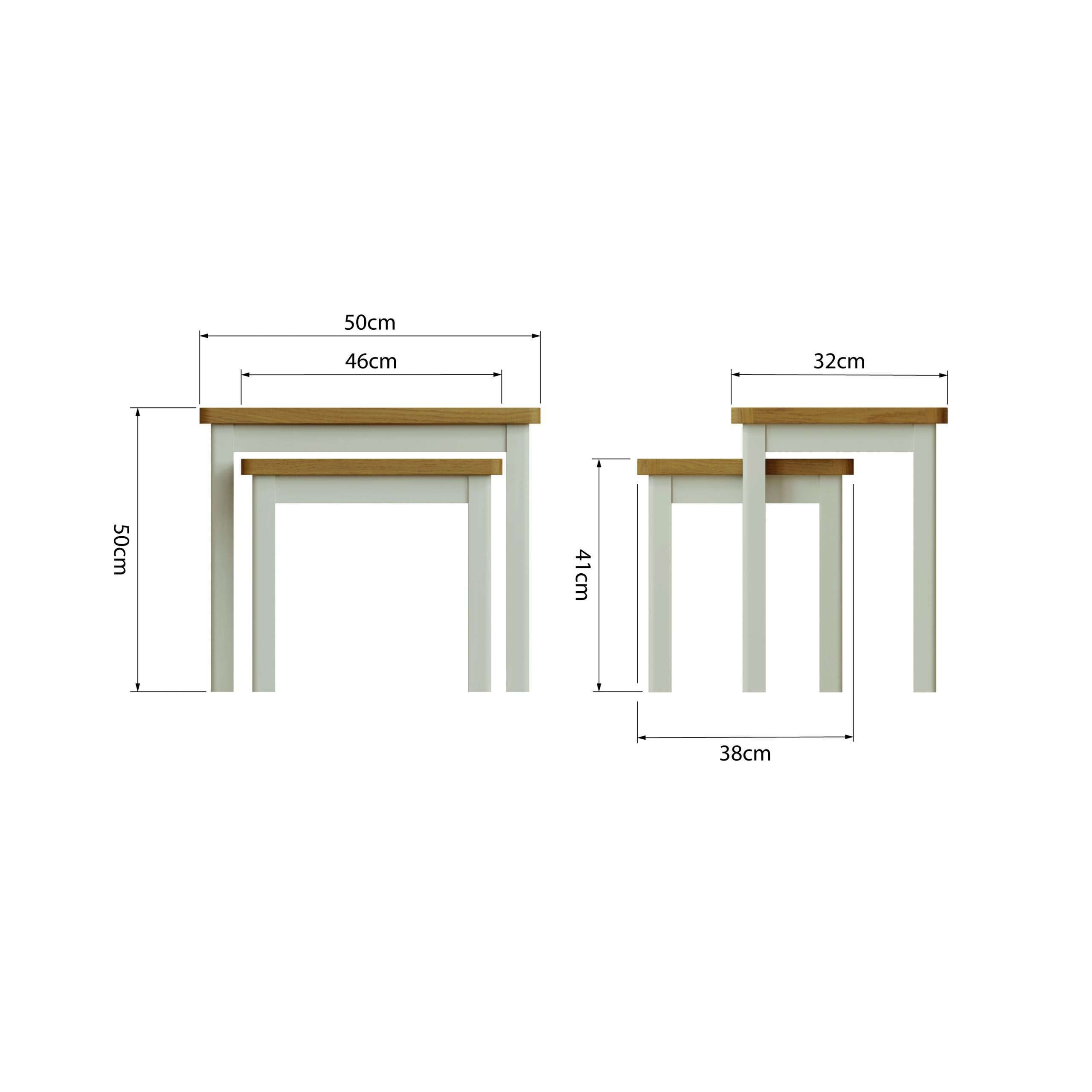 Nest of 2 Tables - Image 9