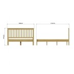 5' Bed (UK Size) - Image 9