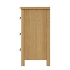 6 Drawer Chest of Drawers Oak - Image 5