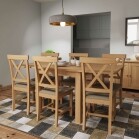 Oak Kitchen Dining Tables - Image 2