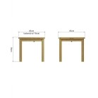 Oak Kitchen Dining Tables - Image 9