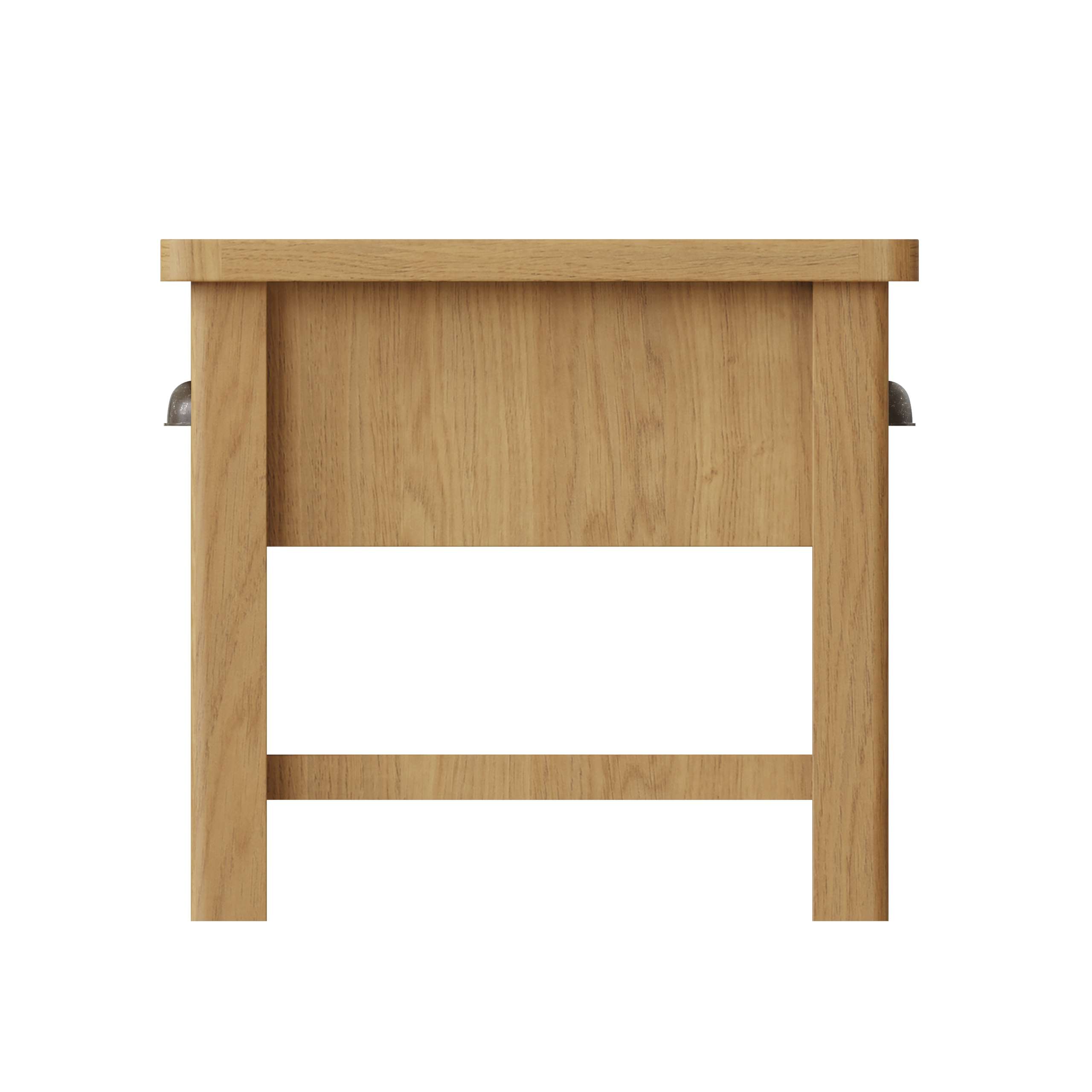 Rustic Oak Coffee Table with Ample Storage Space - Image 6