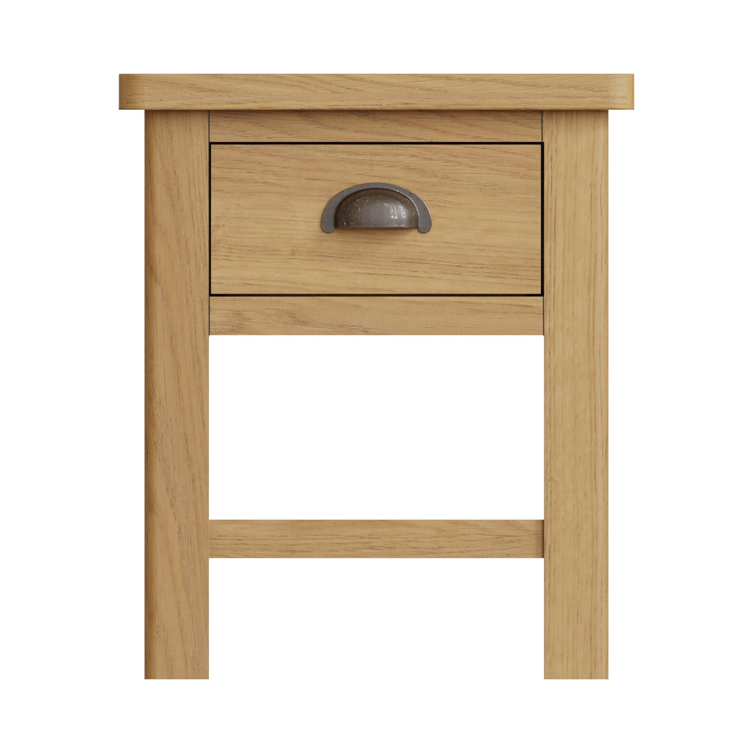 Oak Side Table Small - Rustic Charm for Your Living Space - Image 3