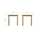 Oak Kitchen Tables - Image 6