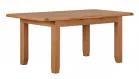 Extending Rustic Oak Dining Table