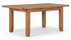 Extending Rustic Oak Dining Table