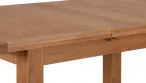 Extending Rustic Oak Dining Table