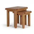 Nest of Tables Rustic Oak