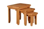 Rustic Oak Nest Tables