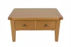 Oak Coffee Table With Drawers