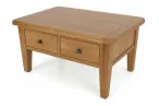 Oak Coffee Table With Drawers