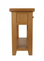 Oak Console Table With Storage