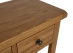 Oak Console Table With Storage