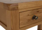 Oak Console Table With Storage