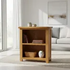 Oak Low Bookcase