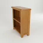 Oak Low Bookcase